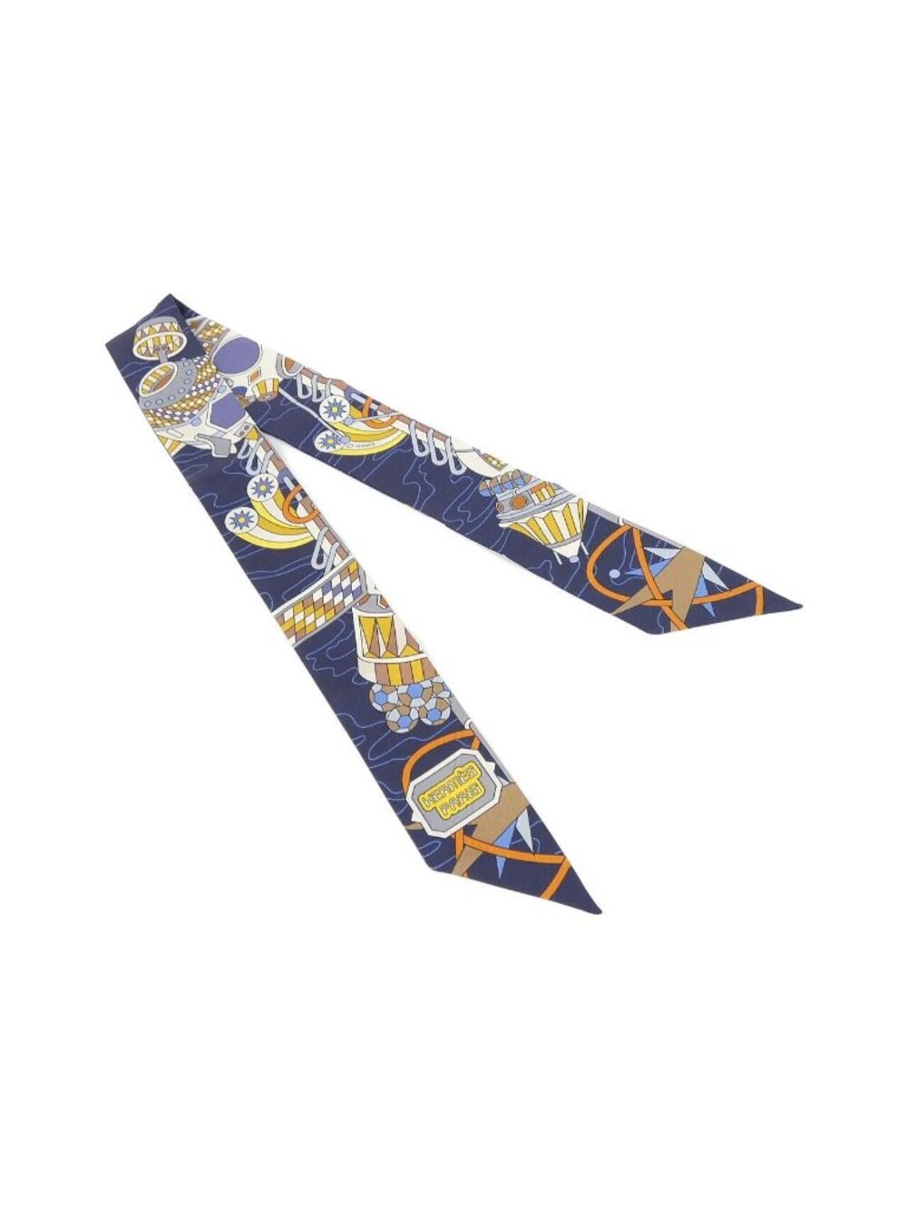 Hermes Odyssey Twilly Scarf